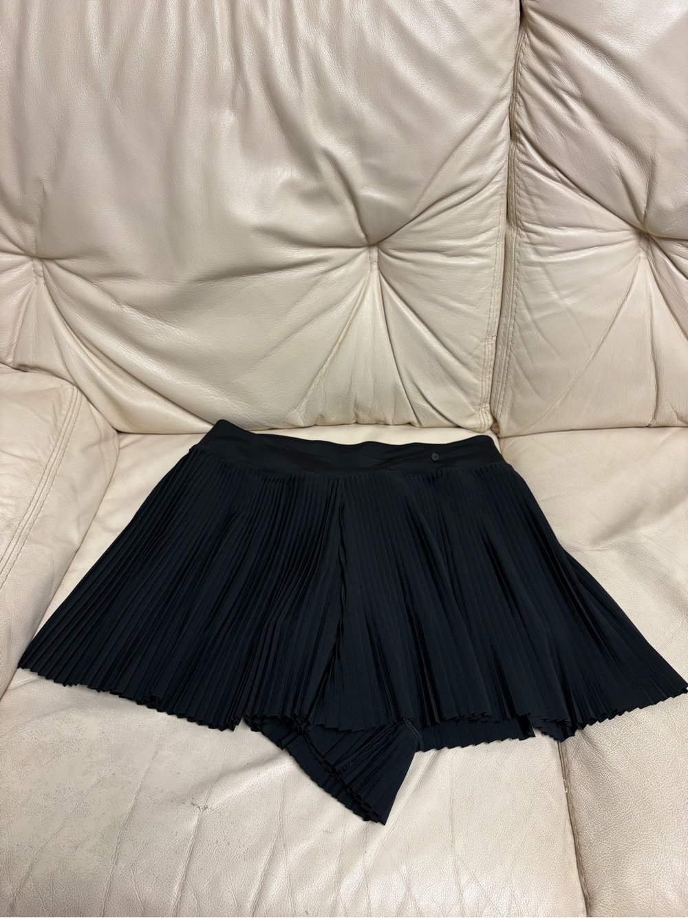NIKE Golf sz M Black Pleated Shorts w/ Under shorts DH2464